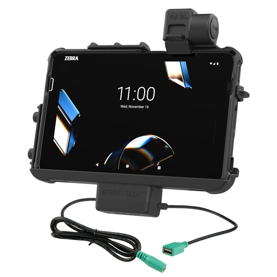RAM® Thin-Dock™ + Data Dock for Zebra ET401 & ET4x 10"