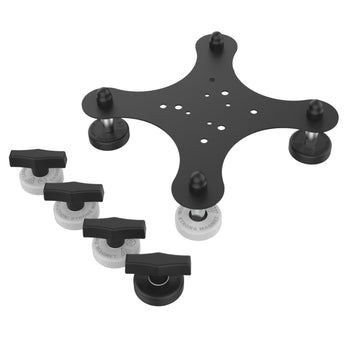 RAM® Tough-Mag™ 48MM 4-Point Pivoting Magnetic Mounting Base