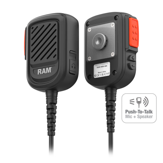 RAM® Remote Speaker Mic with USB-C for Kodiak