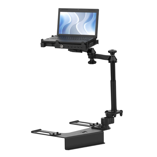 RAM® No-Drill™ Laptop Mount for '15-26 Chevrolet colourado + More
