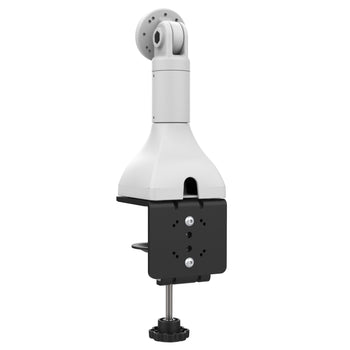 RAM® 7" Pedestal Mount with AMPS Pattern & C-Clamp Base - Gray