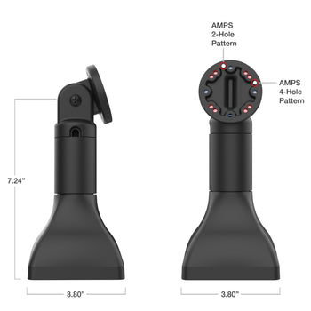RAM® 7" Pedestal Mount with AMPS Pattern