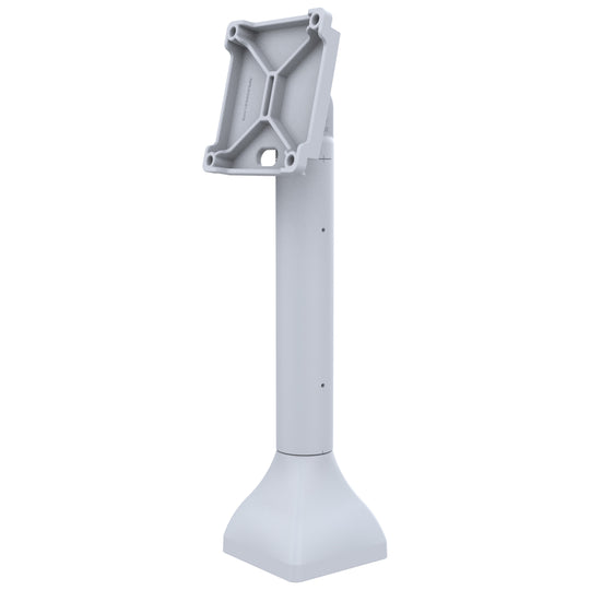 RAM® 14" Pedestal Mount with 100mm & 75mm VESA & Cable Routing - Gray