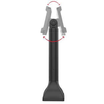 RAM® 14" Pedestal Mount with 100mm & 75mm VESA & Cable Routing
