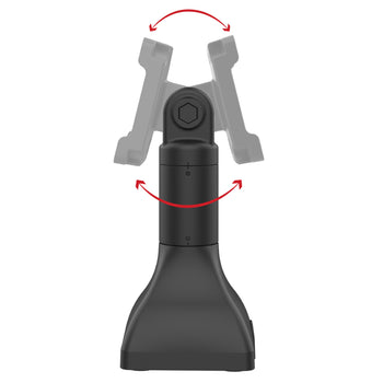 RAM® 7" Pedestal Mount with 75mm VESA & Cable Routing