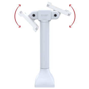 RAM® 14" Pedestal Mount with Dual 100mm VESA Adapters - Gray