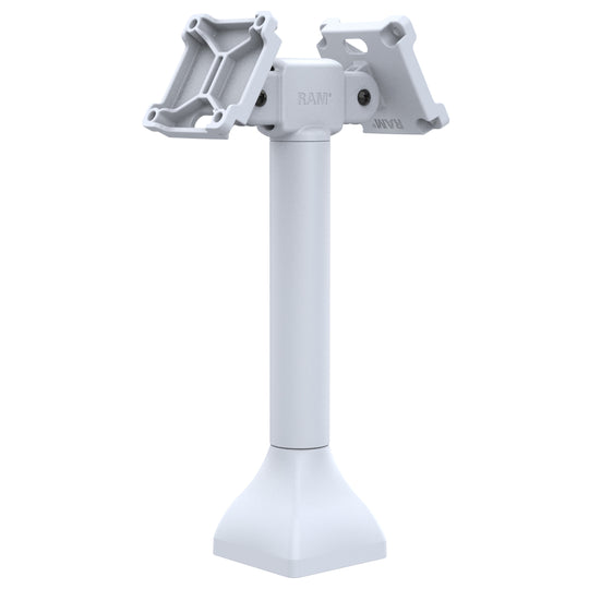 RAM® 14" Pedestal Mount with Dual 75mm VESA Adapters - Gray