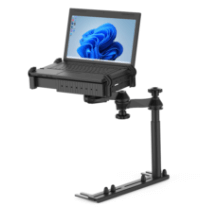 A Laptop Mount with a laptop